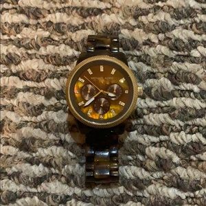 Tortoiseshell Michael Kors Watch